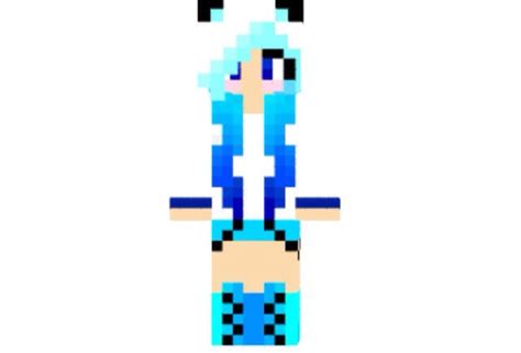 Blue Panda Minecraft Skin So Cute 😎😋😜 Dessins Minecraft