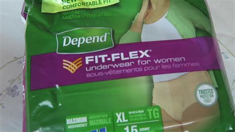 Depend Fit Flex Underwear For Women Youtube