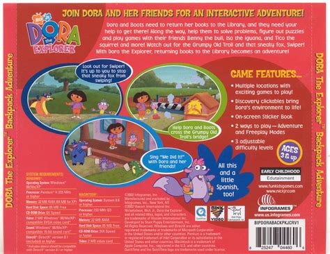 Dora The Explorer Dora S Backpack Adventure