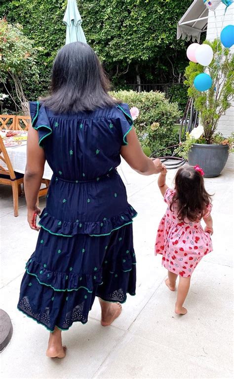 Mindy Kaling Rings In Her Birthday With Rare Pic Of Daughter Katherine
