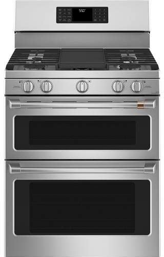 Buy Ge Cafe Cgb550p2ms1 30 Matte Collection Freestanding Double Oven