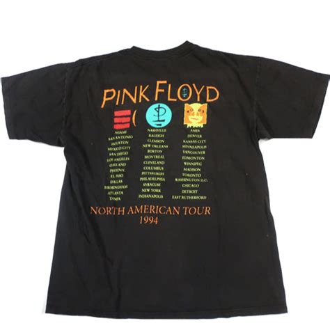Vintage Pink Floyd 1994 Tour T Shirt Travis Scott Rock Band For All