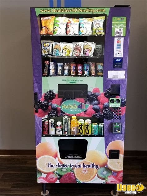 2022 Wittern Healthier 4u 3589n Snack And Drink Combo Vending Machine