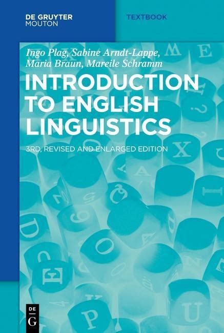 Introduction To English Linguistics Ingo Plag Księgarnia Bookcity