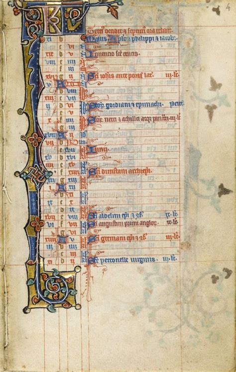 Medieval May From The Macclesfield Psalter Ancient Books Illuminated
