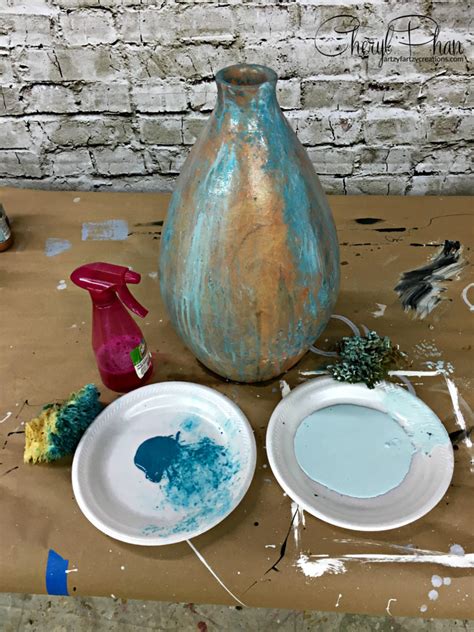 How To Paint A Patina Finish With Chalk Paints Cheryl Phan