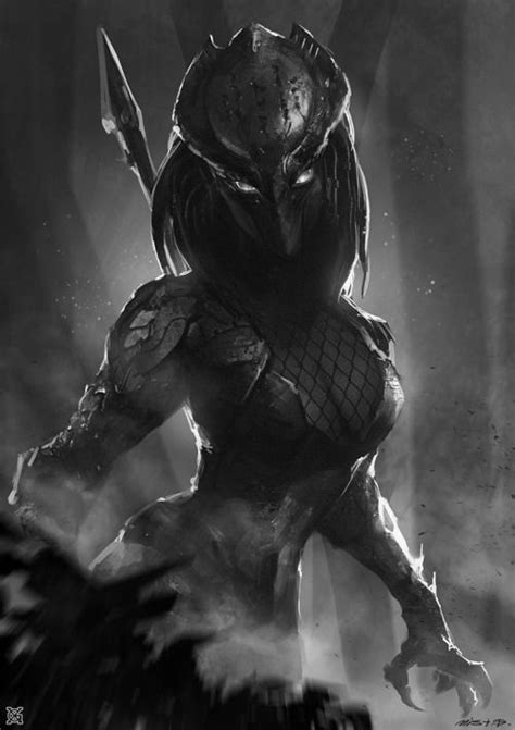Female Predator Concept Art Created By Mistxg Dark Fantasy Art Foto