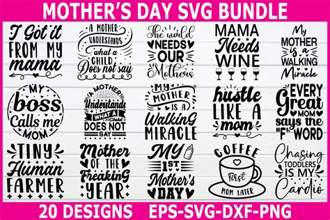 Mothers Day Svg Bundle Graphic By Smart Design · Creative Fabrica