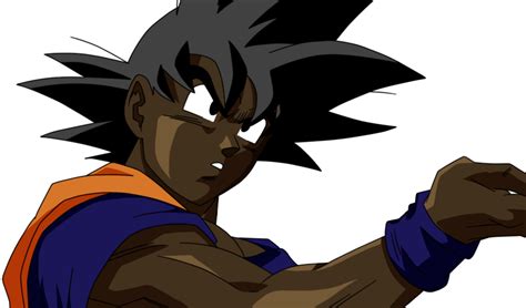 Black Goku Just Coloered By Me By Mister Bba On Deviantart