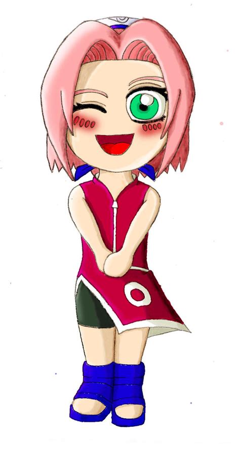 Chibi Sakura By Xxrixx On Deviantart