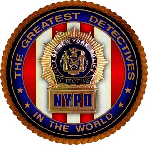 Купить Nypd Detective New York Police Department Decal Sticker на