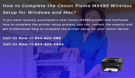 Consequently, its power lamp will light up. How to Complete the Canon Pixma MX490 Wireless Setup for ...
