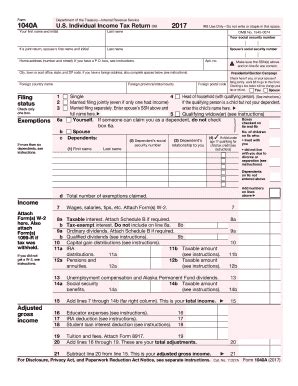 Individual income tax return) is an irs tax form used for personal federal income tax returns filed by united states residents. 2011 Form IRS 1040-A Fill Online, Printable, Fillable ...