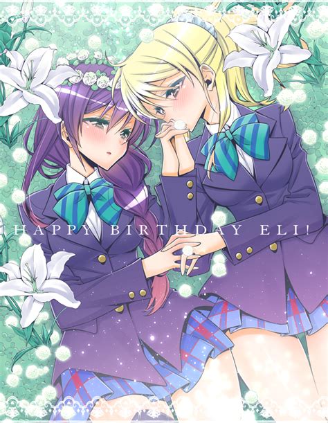 Toujou Nozomi And Ayase Eli Love Live And 1 More Drawn By Takano