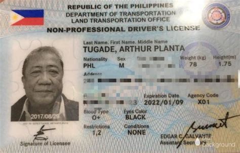 Ltos New Enhanced Drivers License With 5 Yr Validity
