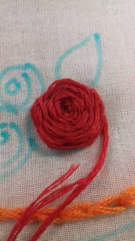 Hand Embroidered Woven Wheel Rose · How To Embroider · Needlework On