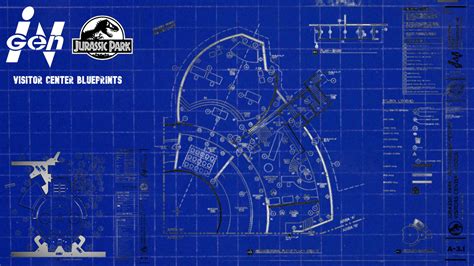 Jurassic Park Visitor Center Blueprints Page 2 By Kongzilla978 On