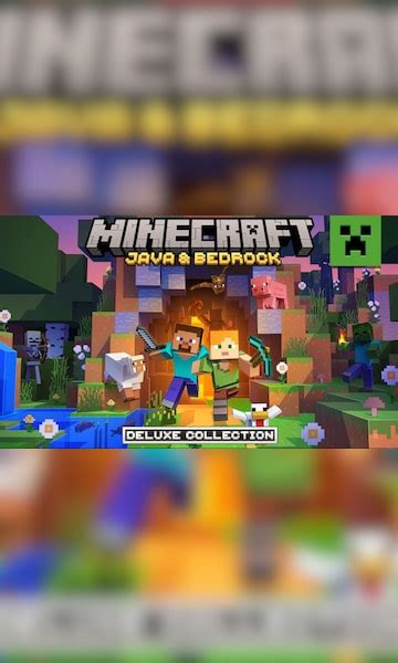 Buy Minecraft Java Bedrock Edition Deluxe Collection Pc Microsoft Store Key United