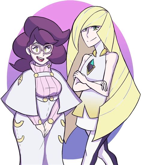 Wicke And Lusamine Pokemon Pokemon Sun Pokemon Fan