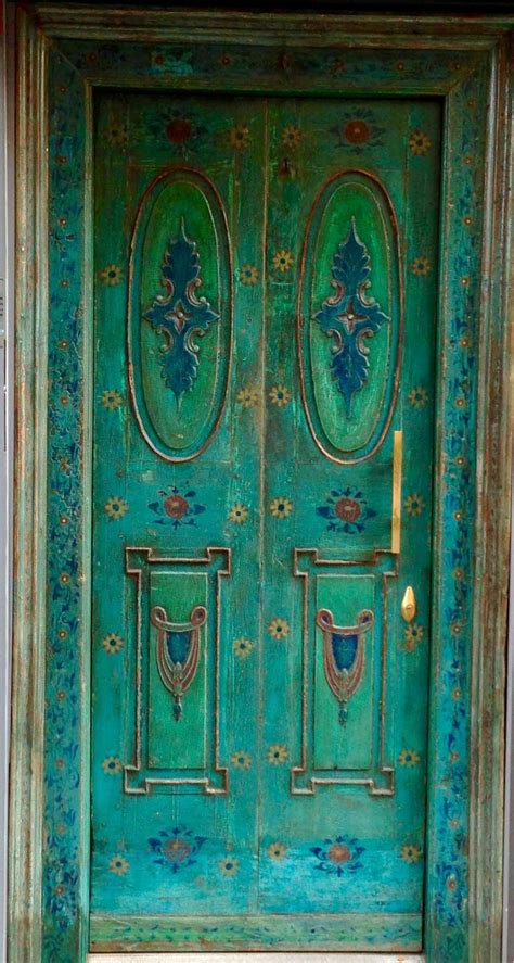 Into Painted Doors Unique Doors Cool Doors