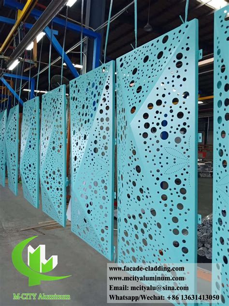 List of importers & exporters. Folded 3D Perforation Aluminum Panels For Curtain Wall ...
