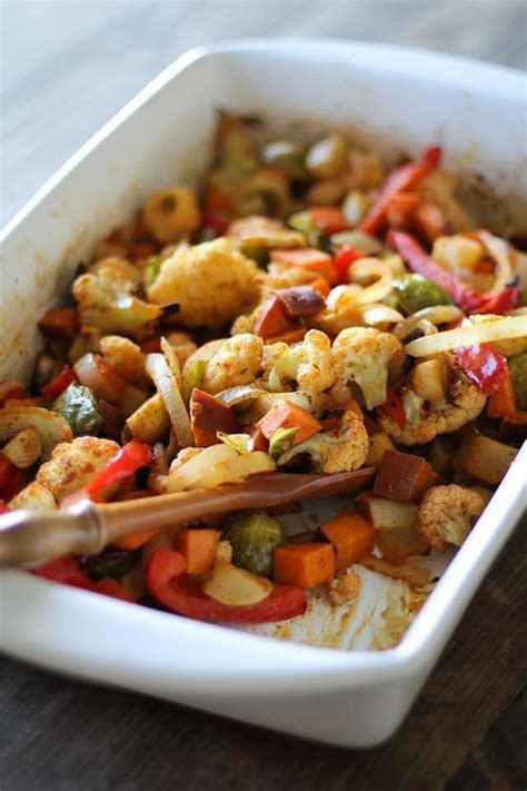 Easy Oven Roasted Vegetables For A Healthy Side Dish This Crowd Pleaser Recipe Is Easy
