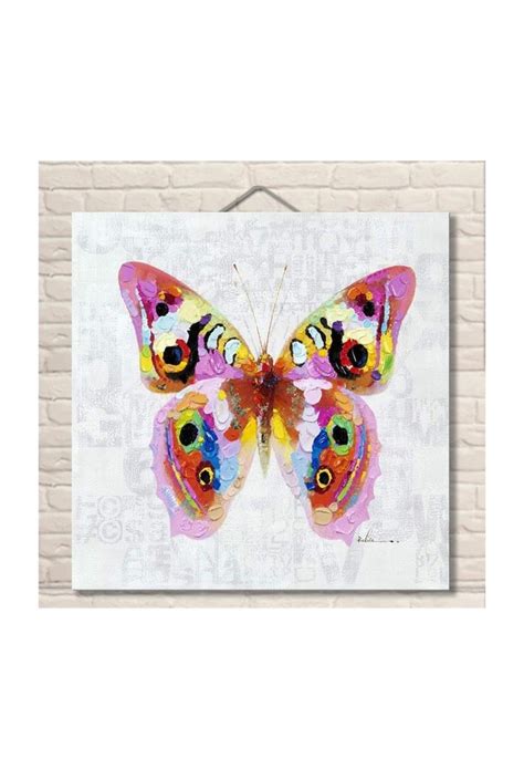 Get info of suppliers, manufacturers, exporters, traders of home decoration pieces for buying in india. Colorful Butterfly - Hand-Painted Modern Home decor wall ...