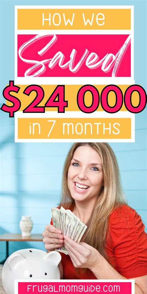 How We Saved 24 000 In 7 Months On One Income The Frugal Mom Guide