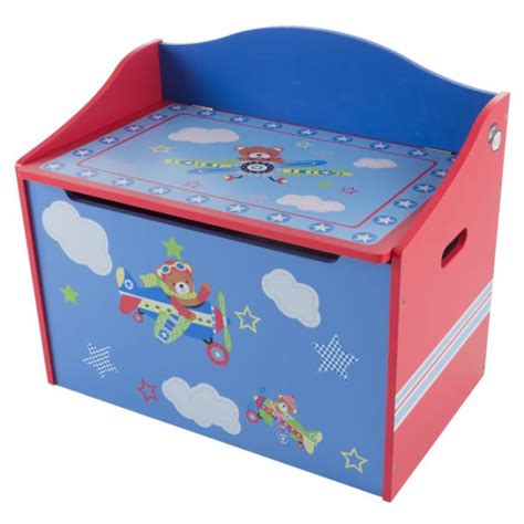 Toy Box Storage Bench Seat For Kids Organization Chest For Toys