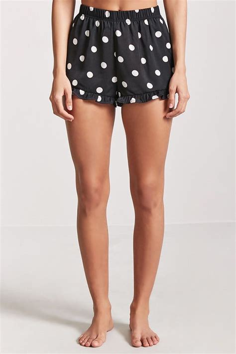 Product Name Polka Dot Ruffle Pajama Shorts Category App Main Price Pajama Shorts