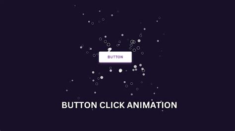 Button Click Animation Using Html Css And Javascript