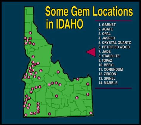 Gem Locations In Idaho Idaho Travel Idaho Adventure Idaho