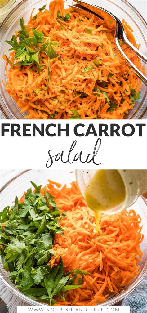 French Carrot Salad Nourish And Fete