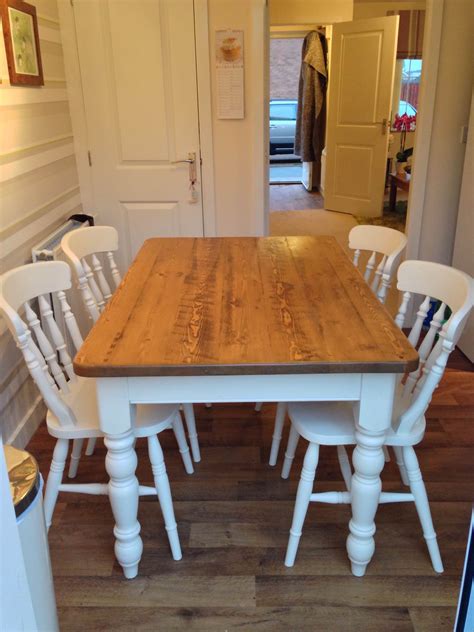 Choose a size, depth and height that matches with your dining room. Up-cycled Table & Chairs - Wolds Furniture Company