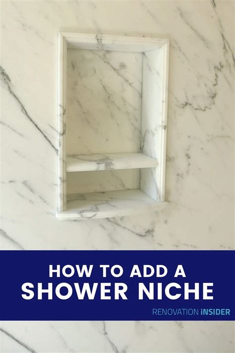 5 Easy Steps To Add A Shower Niche Easy Diy Renovation Insider