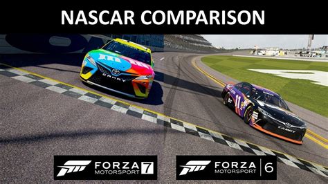 Vi sammenligner forza 7 og project cars 2. NASCAR Comparison - Forza Mototsport 7 vs Forza Motorsport ...