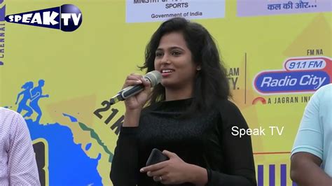 And look out for sneak peeks throughout the day. GEO Marathon|Joker Actress Ramya Pandian|Speak TV - YouTube