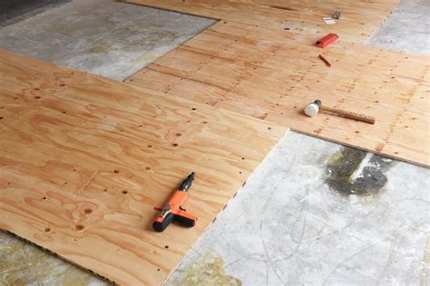 Adding An Extra Layer Of Plywood Over Subfloor