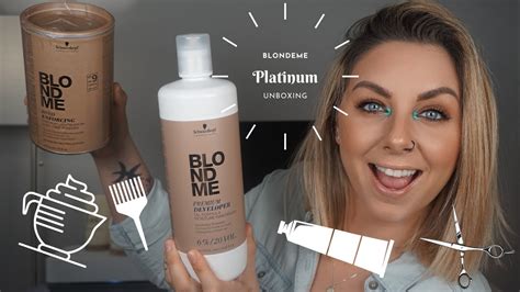Bleaching hair at home is easier than you might think. Blondeme Platinum Blonde Bleaching Hair Kit - YouTube