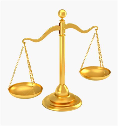 Legal Clipart Gold Scale Scales Of Justice Png Transparent Png