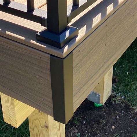 Fascia Corner And Seam Guard For Trex By Fascia Guard Patio Deck Designs Deck Fascia Decks