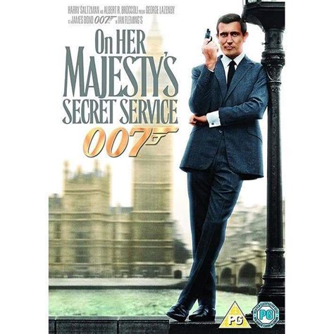 On Her Majesty S Seceret Service On Dvd James Bond Films 007 Store 007store