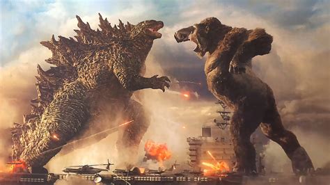 Kong as these mythic adversaries meet in a spectacular battle for the ages, with the fate of the world hanging in the balance. Godzilla Vs King Kong, HD Movies, 4k Wallpapers, Images ...