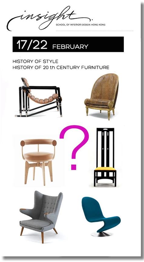 History Of Style Course In February At Insight School Of Interior