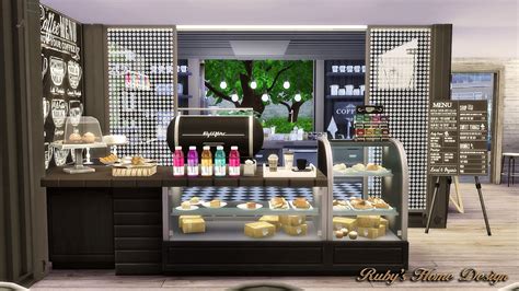 My Sims 4 Blog Container Coffee Shop By Ruby Red