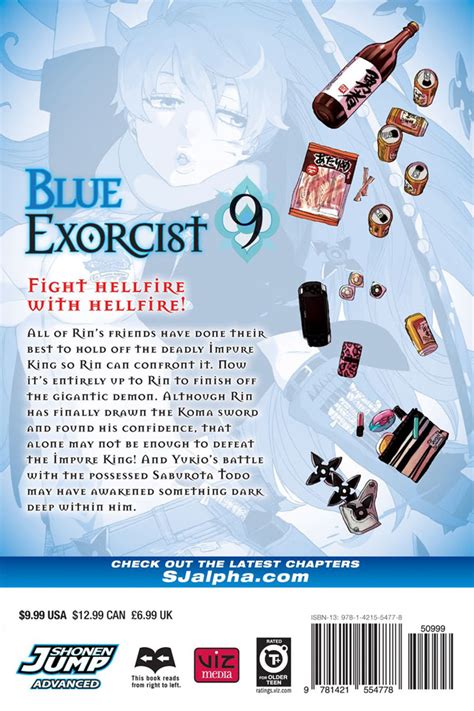 Blue Exorcist Manga Volume 9