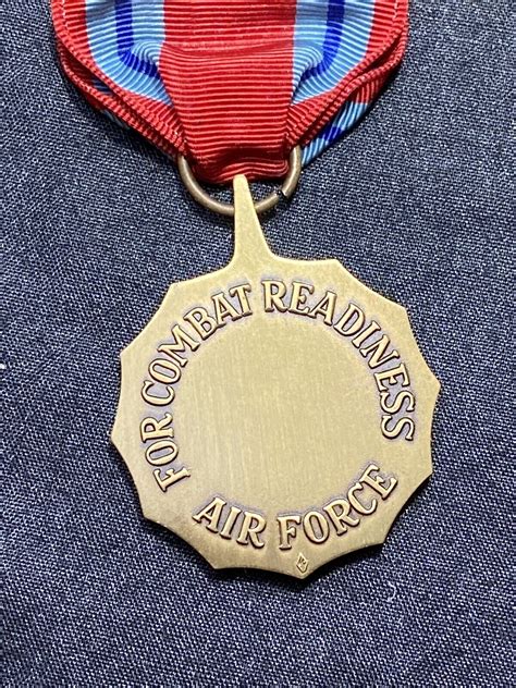 Vintage Usaf United States Air Force Combat Readiness Medal