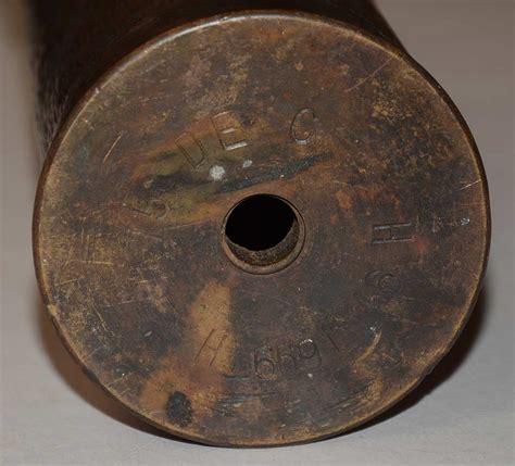 World War One French 75mm Shell Casing Made Into Trench Art — Horse Soldier