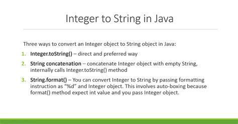 How to convert a string variable to int, long in arduino code? Java - How to convert from Integer to String? | Java67