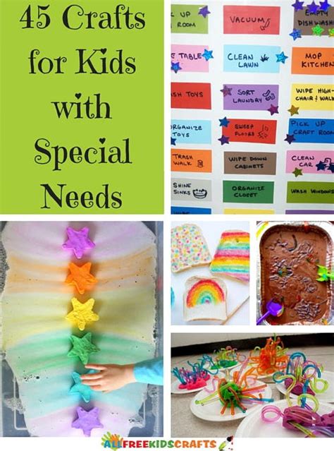 As a parent, it's important to understand that he might not like certain food — and that's okay. 45 Crafts for Kids with Special Needs | AllFreeKidsCrafts.com